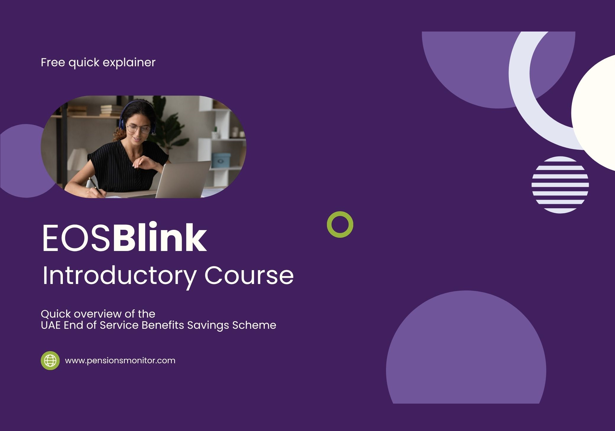 EOSBlink Introductory Course Pensions Monitor